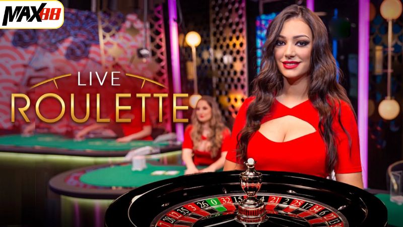 Sảnh Live Casino Evolution Max88 - Sòng Bài Đẳng Cấp Số 1 3 Tham gia Live Roulette trên Evolution Max88