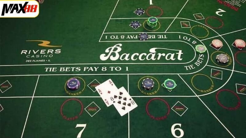 Baccarat Max88 - Chiến Thuật Cá Cược Hiệu Quả Từ Cao Thủ 2 Tham gia những ván bài thú vị cùng Baccarat Max88